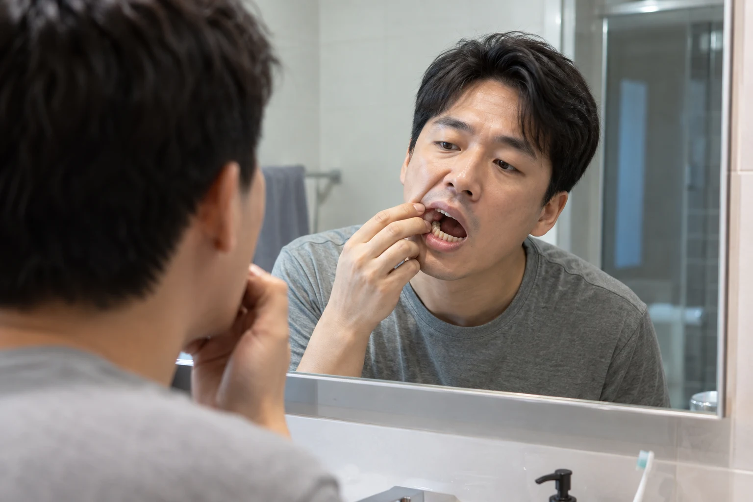 어금니 잇몸 부음